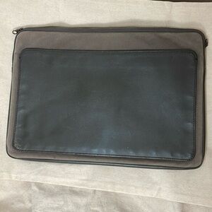 Haerfest Laptop Case Gray Zip Top Padded Organizer